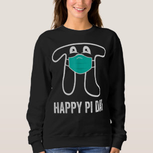Sudadera Pi Day 2022 Pi Math Tee Face Mask Funny