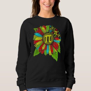 Sudadera Pi Day 3 14 Símbolo de girasol matemáticas Geek Ne