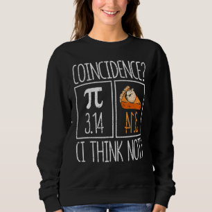 Sudadera Pi Es Igual A Tarta Para El Día De Pi Celebrado El