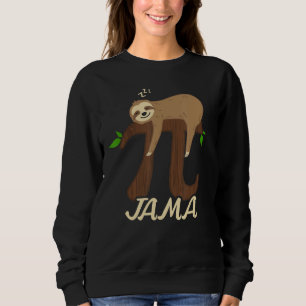 Sudadera Pi Jama 3 14 Número Pi Símbolo De Ciencia Sloth Ma