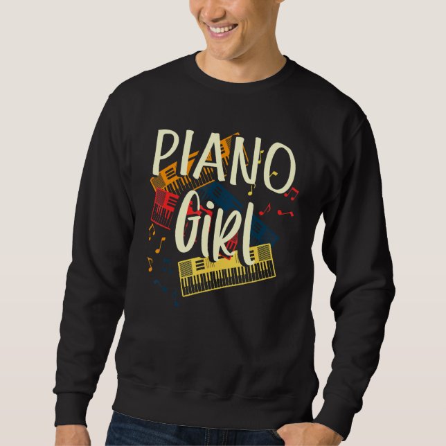 Sudadera Pianista Chica (Anverso)