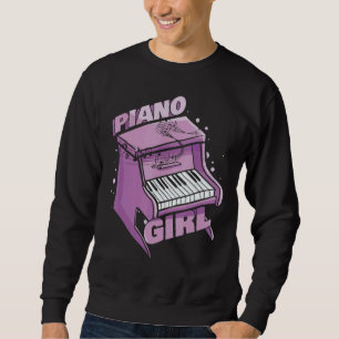 Sudadera Pianista musical Pianista Música Piano Teclado Pia