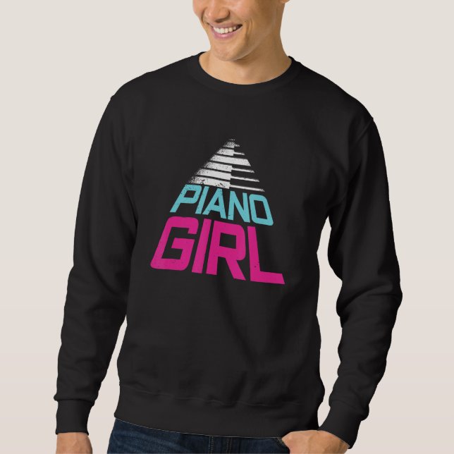Sudadera Piano Girl (Anverso)