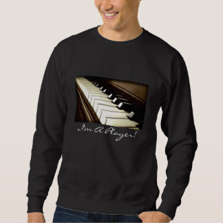 Sudadera PIANO KEYS Soy jugador de una camiseta divertida a