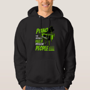 Sudadera Piano Pianista Música Teclado Músico Cita Gag Ou