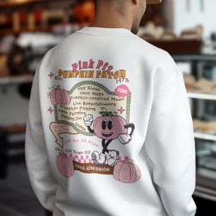 Sudadera Picadura de calabaza para parche de calabaza - Cal