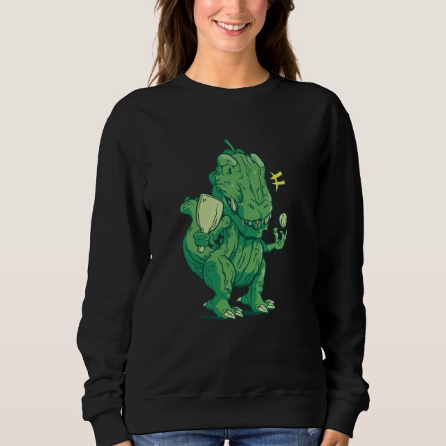 Sudadera Pickle Ball Trex Tyrannosaurus Pickleball rex (Anverso)