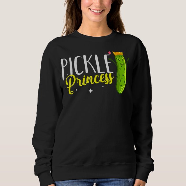 Sudadera Pickle Princess Dill Pickle Cucumber (Anverso)