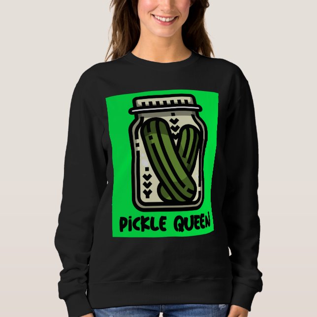 SUDADERA PICKLE QUEEN LADIES SWEATSHIRT (Anverso)