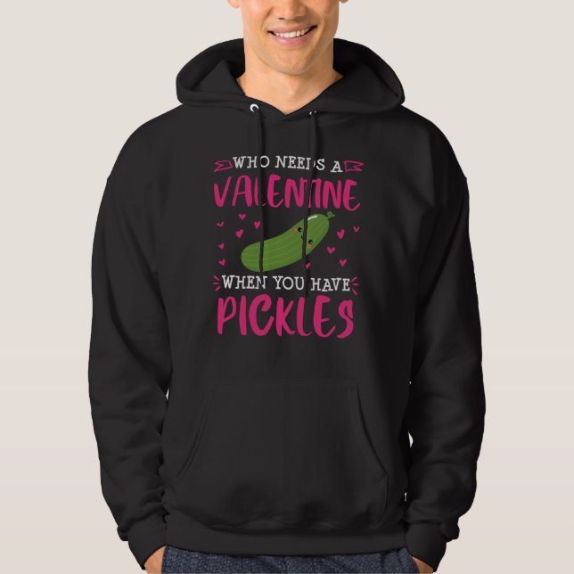 Sudadera Pickle  Valentines Day Single Dill   Women (Anverso)