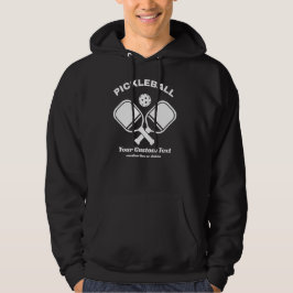 Sudadera Pickleball Club Paddle & Ball Personalizado