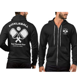 Sudadera Pickleball Club Paddle & Ball Personalizado