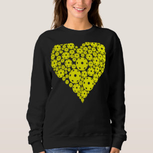 Sudadera Pickleball Corazón Pickleball Aparatos Dink Hombre