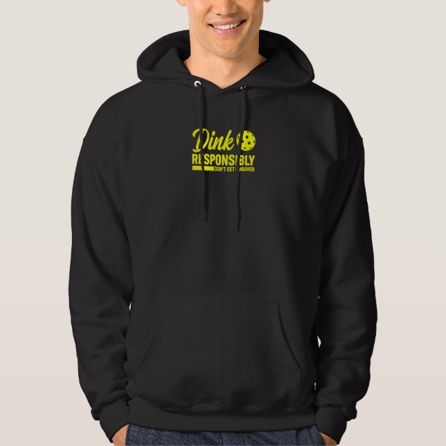 Sudadera Pickleball Dink Responsable (Anverso)