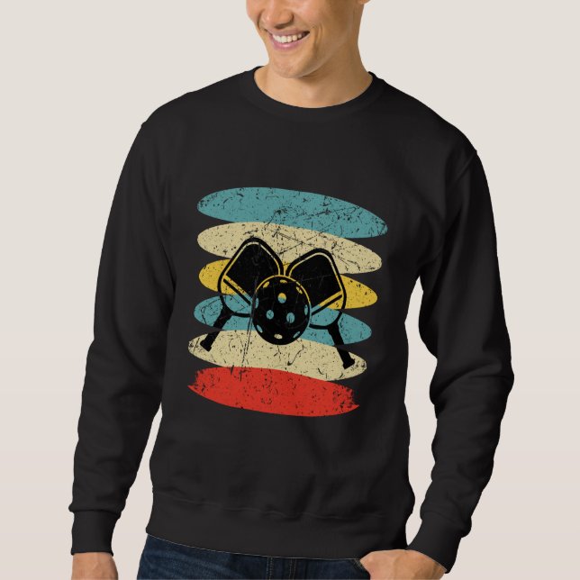 Sudadera Pickleball Dink Retro Vintage 70's 80's  5 (Anverso)