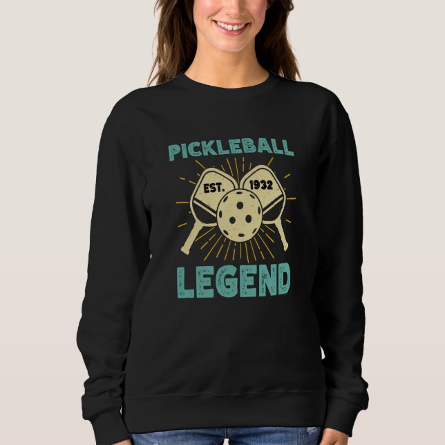 Sudadera Pickleball Legend Est 1932 Vintage Retro Legendary (Anverso)