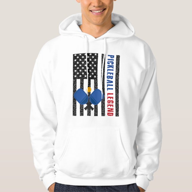 Sudadera Pickleball Legend USA (Anverso)