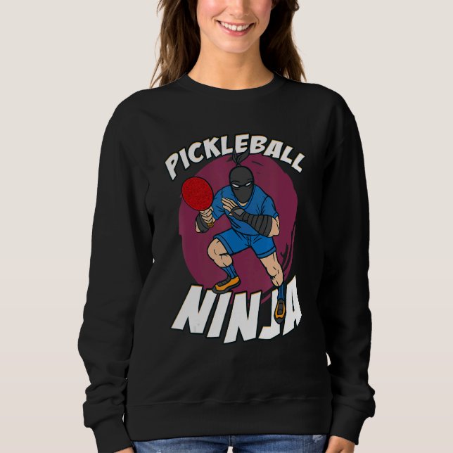 Sudadera Pickleball ninja Stealth Master Ninja (Anverso)