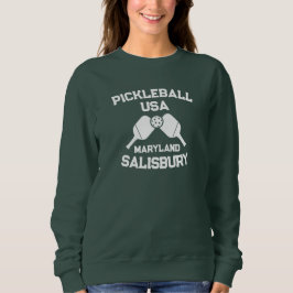 Sudadera Pickleball Paddle & Ball Salisbury Maryland Person