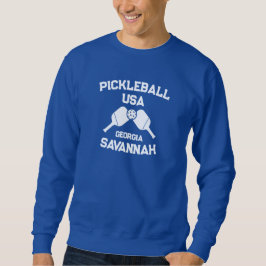 Sudadera Pickleball Paddle & Ball Savannah Georgia Personal