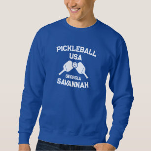 Sudadera Pickleball Paddle & Ball Savannah Georgia Personal