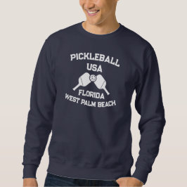 Sudadera Pickleball Paddle Ball West Palm Beach Estados Uni