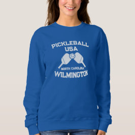 Sudadera Pickleball Paddle Ball Wilmington NC Personalizado