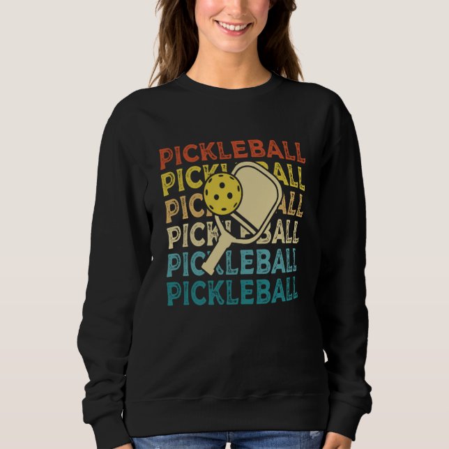 Sudadera Pickleball Paddle Sports Ball Game Player Athlete (Anverso)