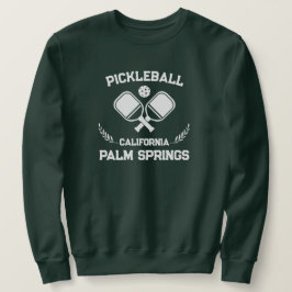 Sudadera Pickleball Palm Springs California Personalizado d