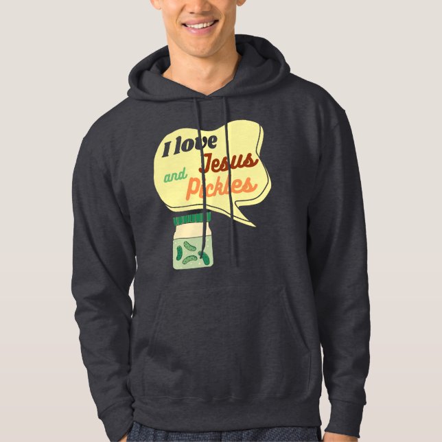 Sudadera Pickles y Jesús Religioso (Anverso)
