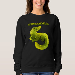 Sudadera Pickodile Pickle Crocodile Alligator