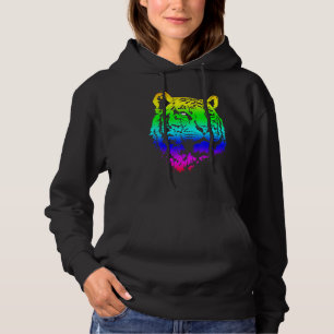 Sudadera Pie de cabeza de tigre realista 2