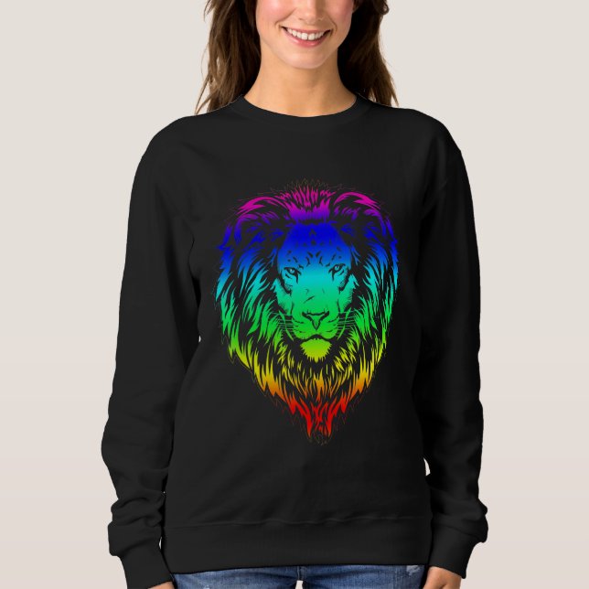 Sudadera Pie de cabeza de tigre realista 8 (Anverso)
