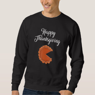 Sudadera Pie de calabaza de pasteles de Acción de Gracias f