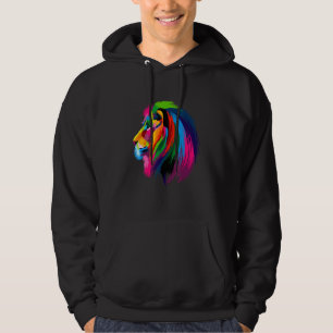 Sudadera Pie de la cabeza del tigre realista 1