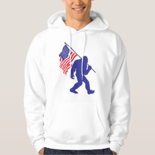 Sudadera Pie gigante con la bandera estadounidense