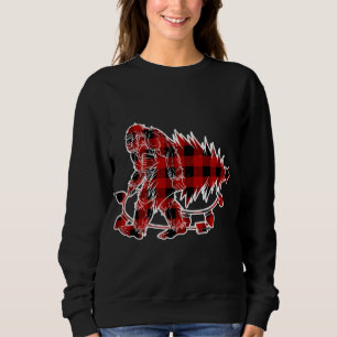 Sudadera Pie grande con árbol de navidad Sasquatch Creyente