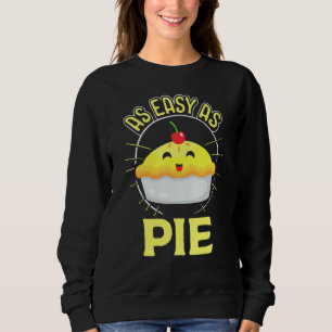 Sudadera Pie lindo - Tan fácil como idiota de piano