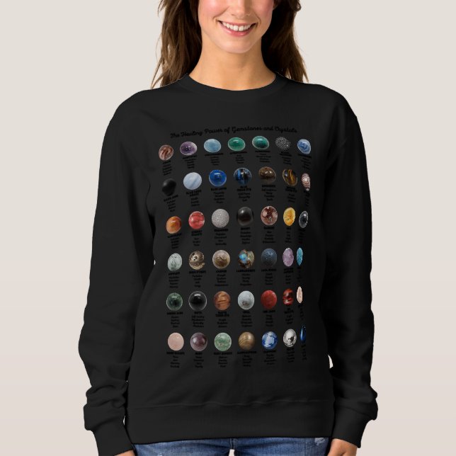 Sudadera Piedras Y Cristales (Anverso)