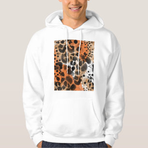 Sudadera Piel animal: patrón de leopardo creativo.