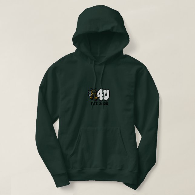 Sudadera Piensa Antes de Actuar (Diseño del anverso)
