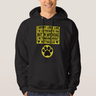 Sudadera Pienso En Rottweiler Rottweiler