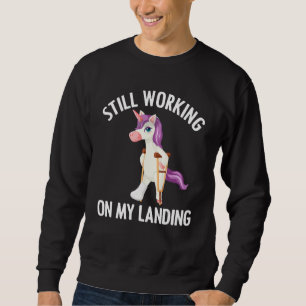 Sudadera Pierna rota de unicornio para niños y bebes Pie he