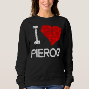 Sudadera Pierogi polaco haciendo graciosa a la familia Pols