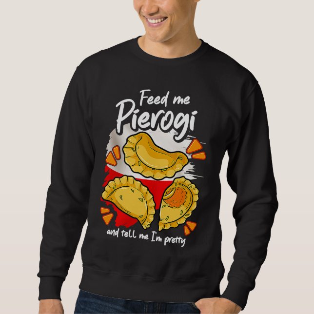 Sudadera Pierogies  Poland Polish Food Polish Outfit Pierog (Anverso)