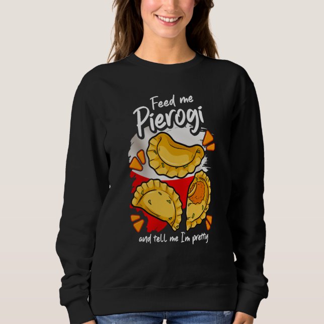 Sudadera Pierogies Shirt Poland Polish Food Polish Outfit P (Anverso)