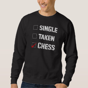 Sudadera Pieza Del Jugador De Ajedrez Vintage Single Taking