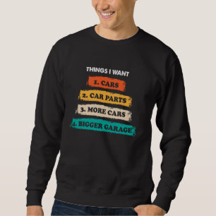 Sudadera Piezas de automóvil - Entusiasta de coches - Motor