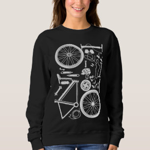 Sudadera Piezas de bicicleta piloto downhill mountainbike M