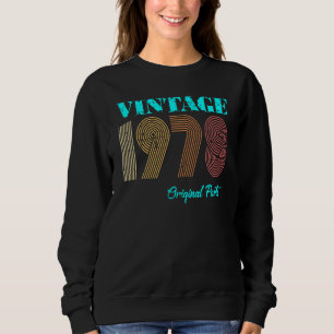Sudadera Piezas Originales de Hombres y Mujeres Vintage 197